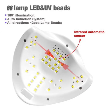 Professional UV LED Nail Lamp – Salon-Quality Nails at Home