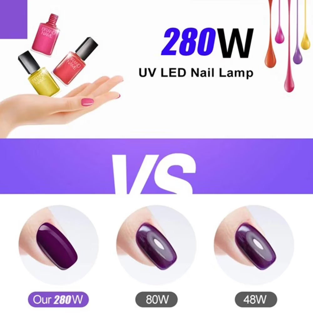 Professional UV LED Nail Lamp – Salon-Quality Nails at Home