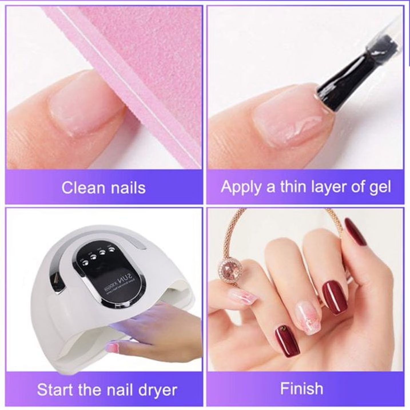 Professional UV LED Nail Lamp – Salon-Quality Nails at Home